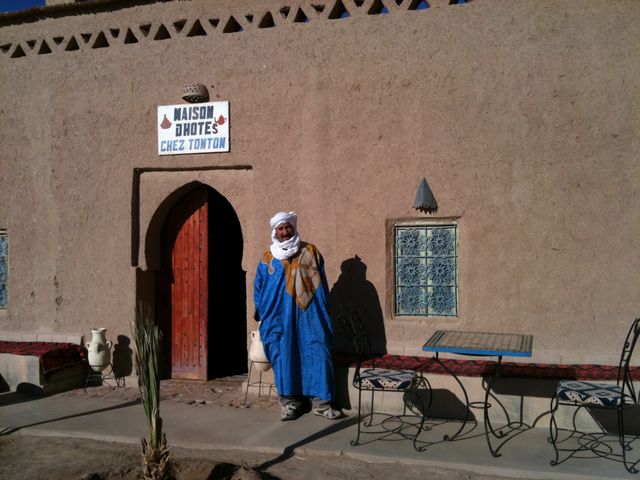 accueil chalereux chez tonton merzouga